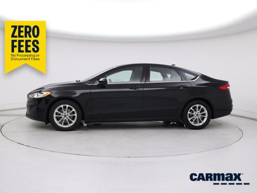 Black 2020 Ford Fusion SE