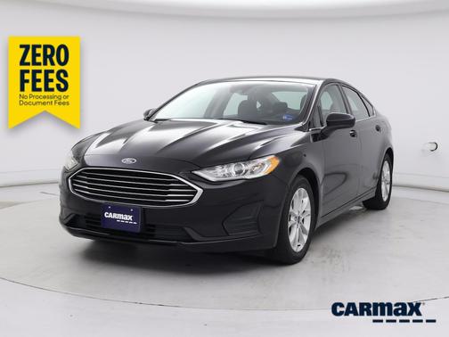 Black 2020 Ford Fusion SE