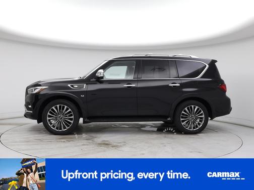 Black 2019 INFINITI QX80 Luxe