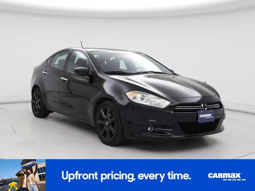 Black 2015 Dodge Dart Limited