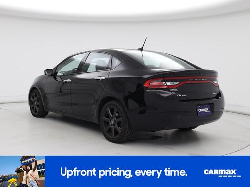 Black 2015 Dodge Dart Limited