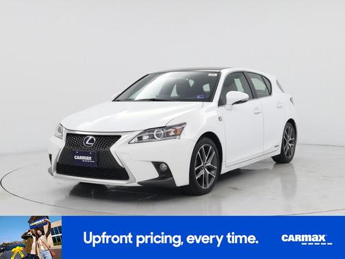 White 2014 Lexus CT 200h