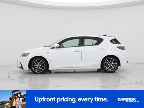 White 2014 Lexus CT 200h