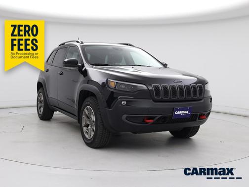 Black 2022 Jeep Cherokee Trailhawk