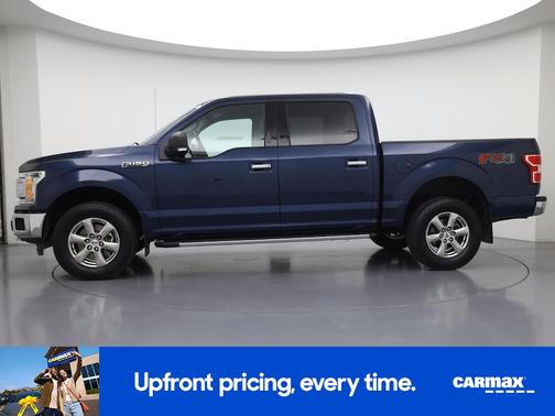 Blue 2019 Ford F-150 XLT