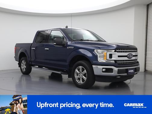 Blue 2019 Ford F-150 XLT
