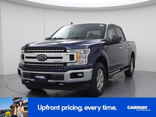 Blue 2019 Ford F-150 XLT