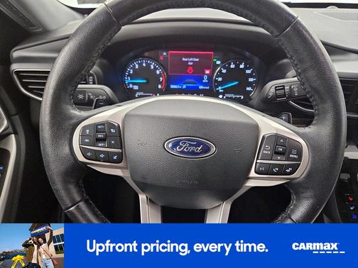 Red 2021 Ford Explorer Limited