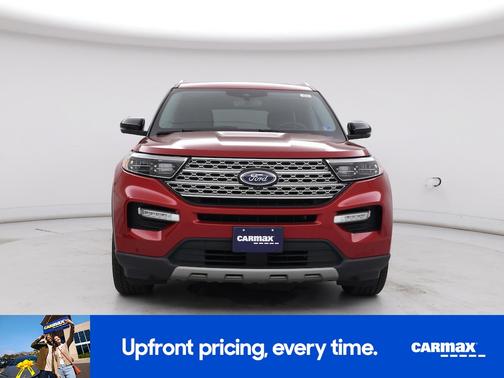 Red 2021 Ford Explorer Limited