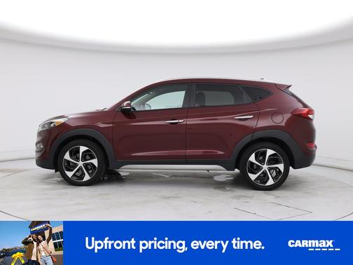 Burgundy 2017 Hyundai TUCSON Limited