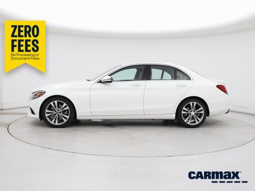 White 2019 Mercedes-Benz C-Class