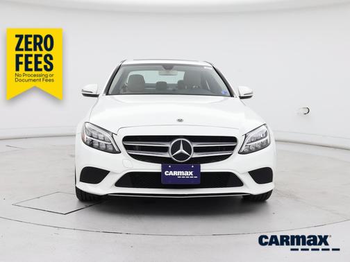 White 2019 Mercedes-Benz C-Class