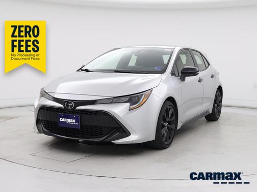 Silver 2022 Toyota Corolla Hatchback SE
