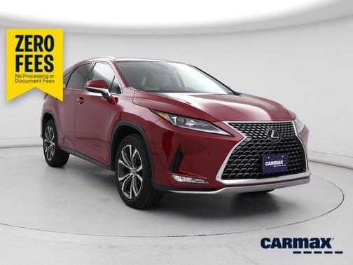 Red 2022 Lexus RX 350