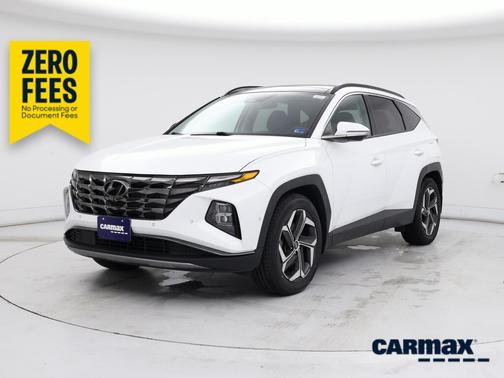 White 2022 Hyundai TUCSON Limited