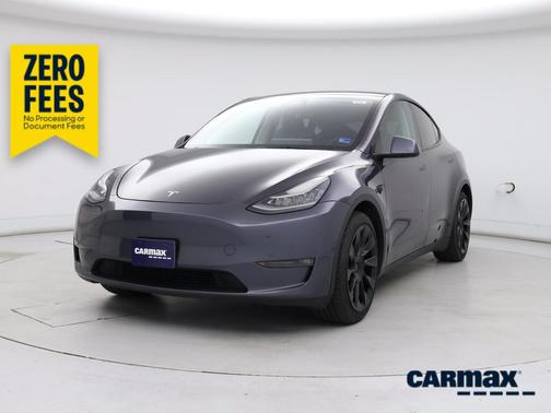 Gray 2021 Tesla Model Y Long Range
