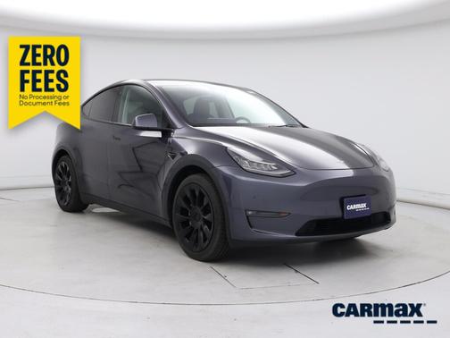 Gray 2021 Tesla Model Y Long Range
