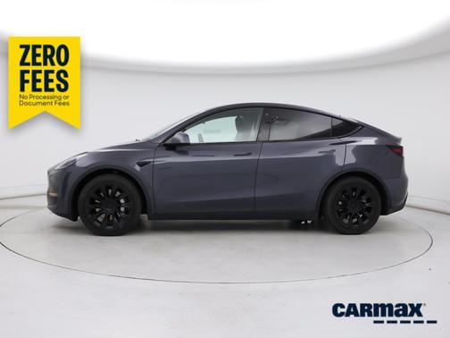 Gray 2021 Tesla Model Y Long Range