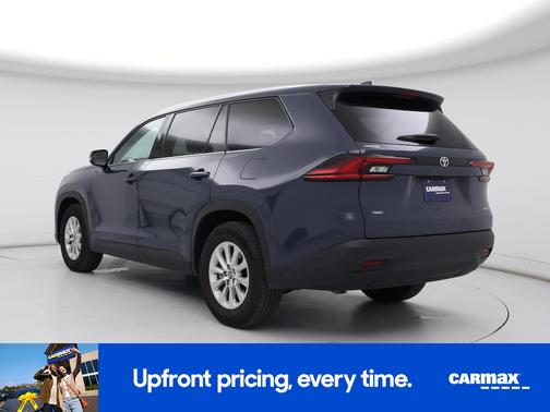 Blue 2025 Toyota Grand Highlander XLE