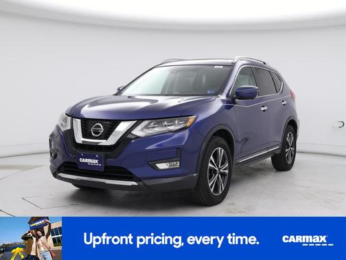 Blue 2017 Nissan Rogue SL