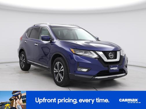 Blue 2017 Nissan Rogue SL