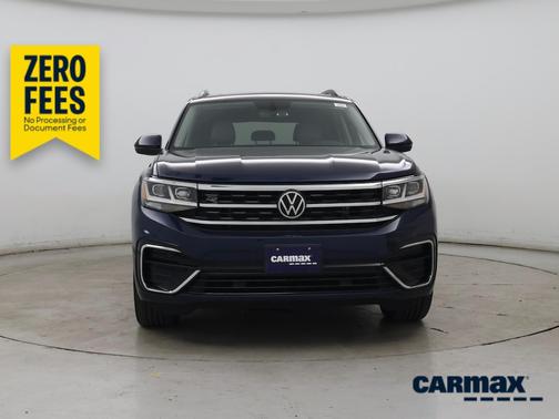Blue 2021 Volkswagen Atlas SE R-Line
