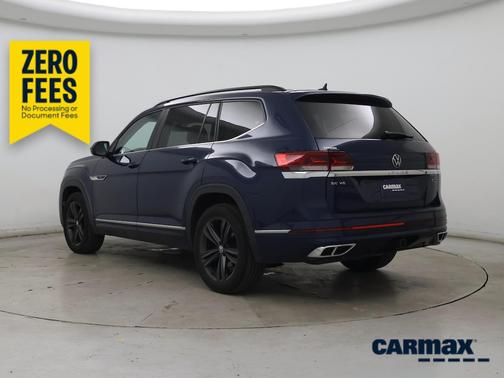 Blue 2021 Volkswagen Atlas SE R-Line