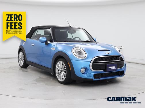 Blue 2017 MINI Convertible S