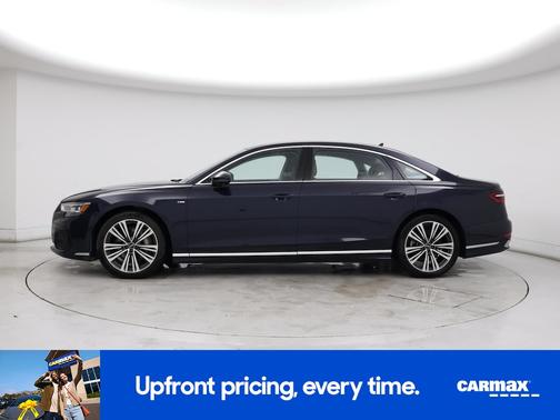 Blue 2023 Audi A8 L