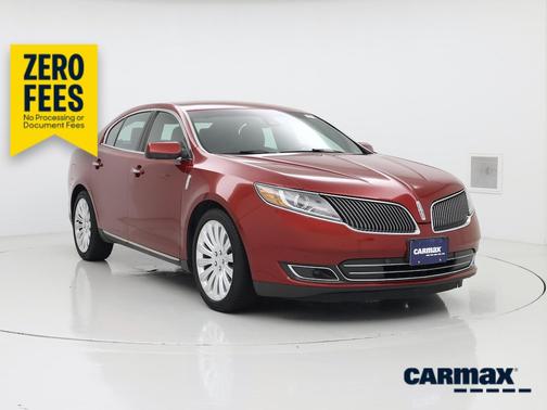 Red 2015 Lincoln MKS
