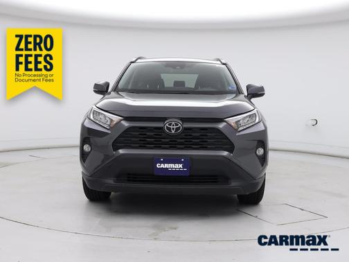 Gray 2021 Toyota RAV4 XLE