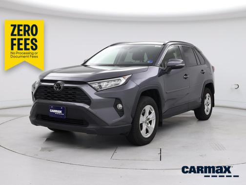 Gray 2021 Toyota RAV4 XLE