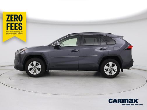 Gray 2021 Toyota RAV4 XLE