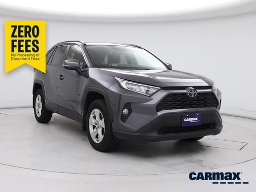 Gray 2021 Toyota RAV4 XLE