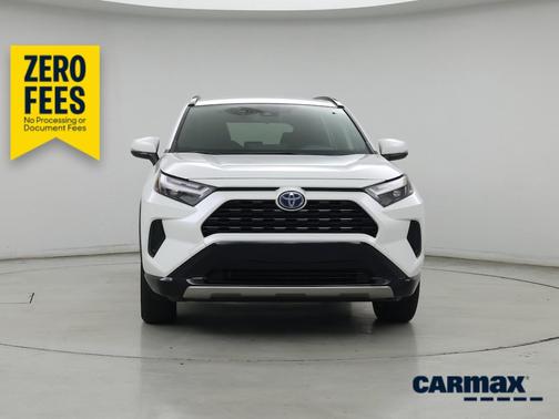 White 2024 Toyota RAV4 Hybrid SE