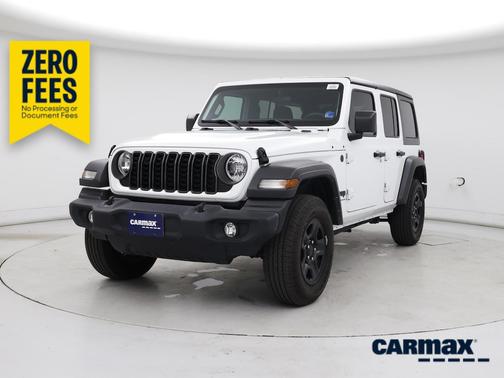 White 2024 Jeep Wrangler Sport