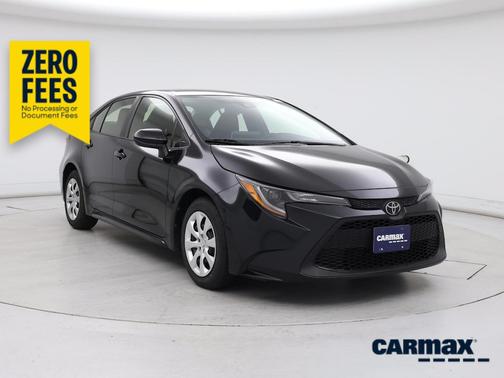 Black 2021 Toyota Corolla LE