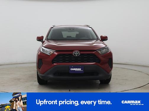 Red 2020 Toyota RAV4 LE