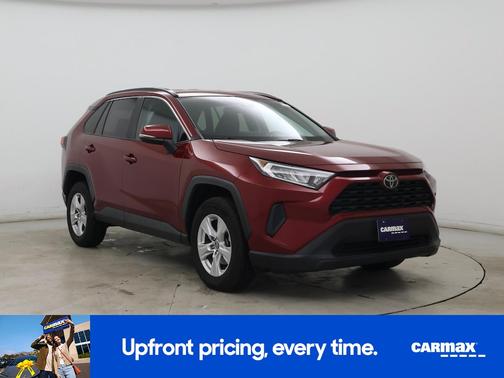 Red 2020 Toyota RAV4 LE