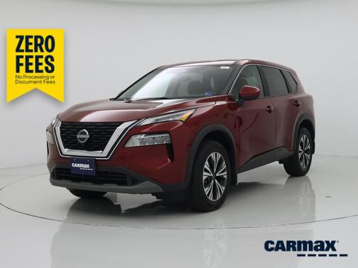 Red 2023 Nissan Rogue SV