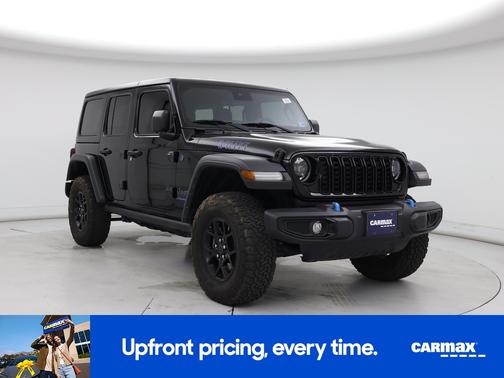 Black 2024 Jeep Wrangler Willy's