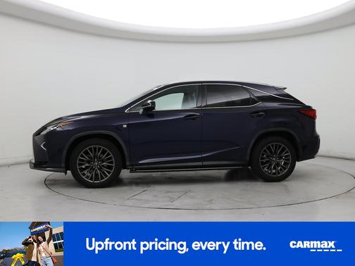 Blue 2017 Lexus RX 350 F-Sport
