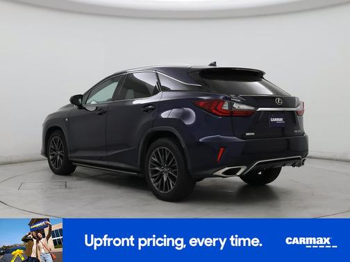 Blue 2017 Lexus RX 350 F-Sport