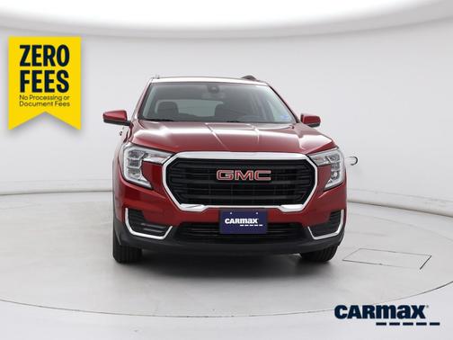 Red 2022 GMC Terrain SLE