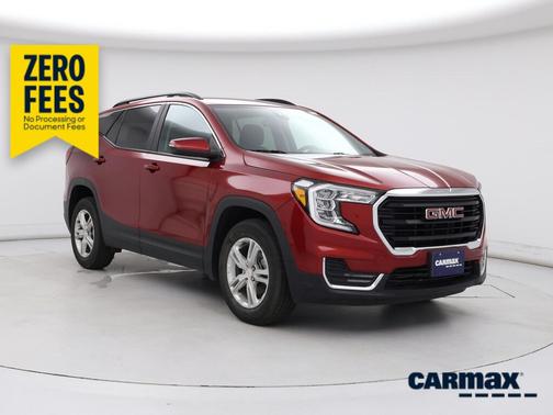 Red 2022 GMC Terrain SLE