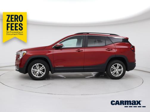 Red 2022 GMC Terrain SLE