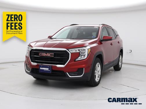 Red 2022 GMC Terrain SLE