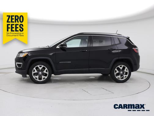 Black 2020 Jeep Compass Limited