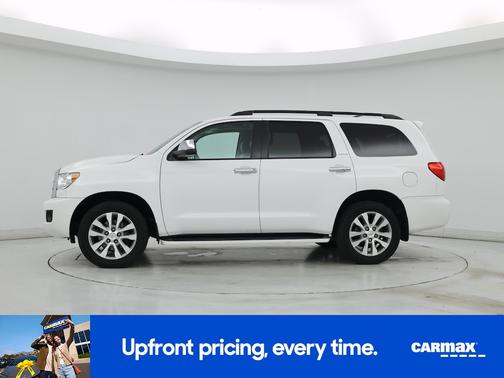 White 2017 Toyota Sequoia Limited