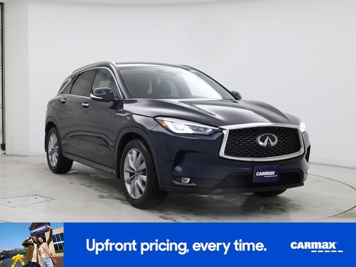 Blue 2022 INFINITI QX50 Luxe